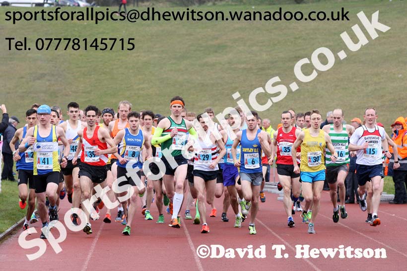 Senior mens Northern 12 Stage Road Relay, Sunderland. Photo: David T. Hewitson/Sports for All Pics